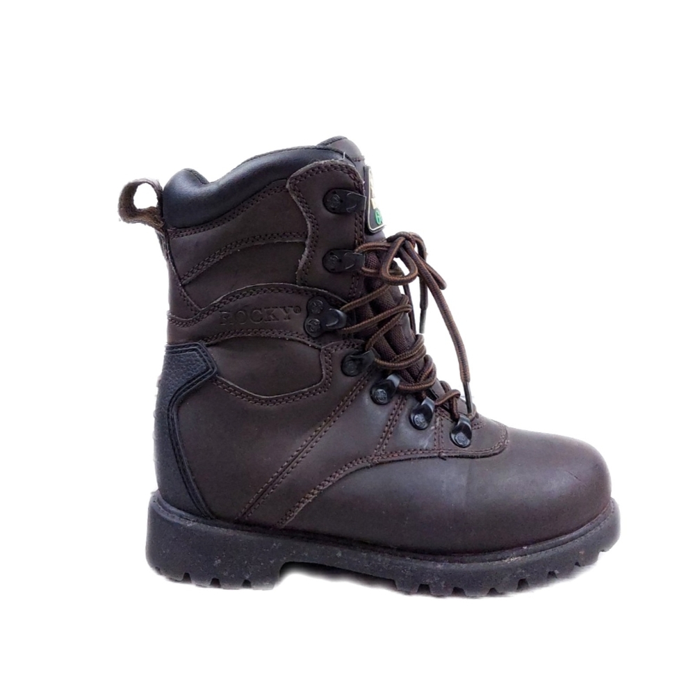 Rocky Sport 600g Insulated Waterproof Leather Lace Up Boots Men 4 Women 6 New! - Picture 2 of 8